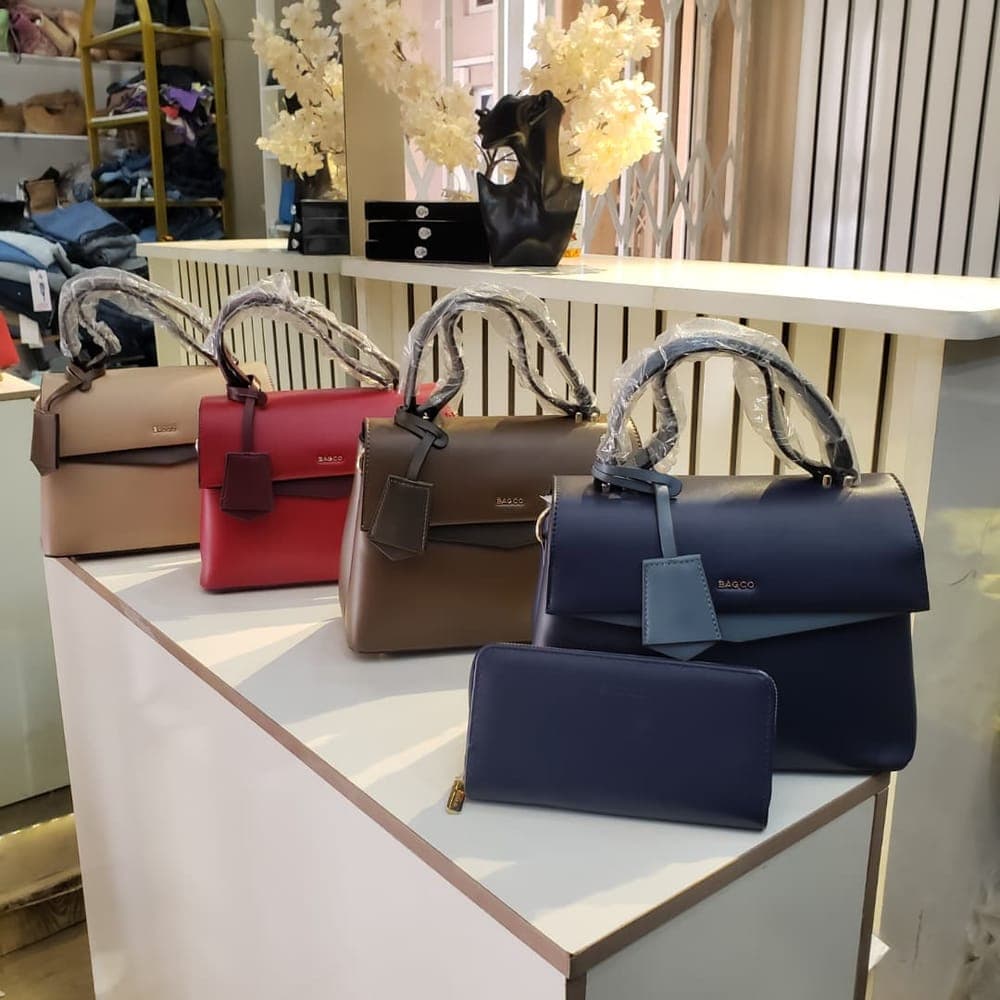 Structured Top-Handle Bag
