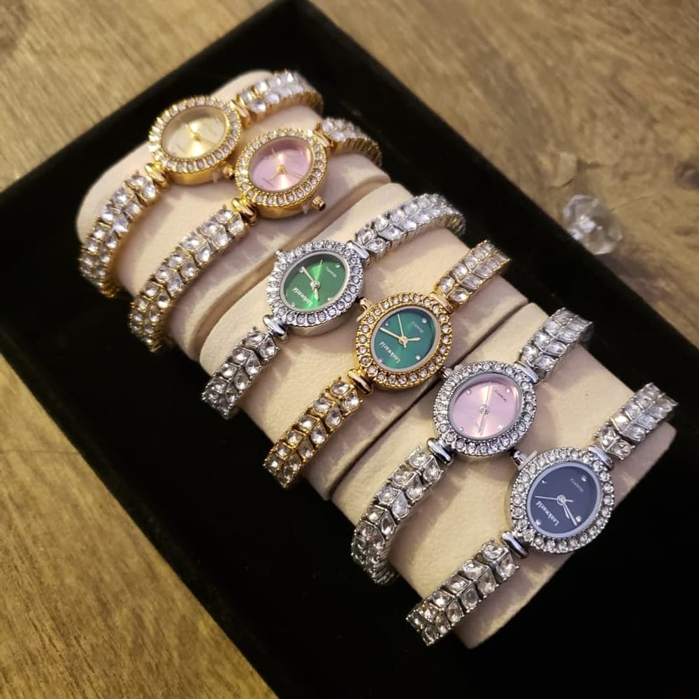 Crystal Dial Ladies' Watch